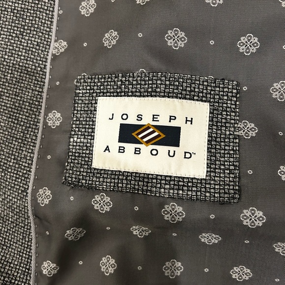 Classic Joseph Abboud Reda Gray Men's Blazer. 48R - Picture 2 of 6